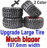 Wltoys 12427 Parts-Upgrade Large Tire for Wltoys 12427 12428 FY-03,diameter:107.6mm,Hole diameter:12mm