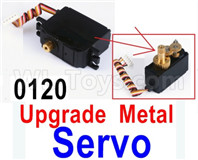 Wltoys 12428 Upgrade Parts-Metal Servo Parts,12428-0120, Can be used for Wltoys 12429 12428-B 12428-C 12428-A
