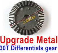 Wltoys 12428 Upgrade Parts-Metal 30T Differentials gear, 12428-0011, Wltoys 12428 Upgrade Parts Replacement Accessories