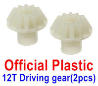 Wltoys 12428 12T Driving gear(2pcs) Parts, 12428-0012