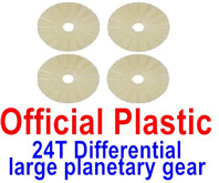 Wltoys 12428 Differential large planetary gear Parts-24T-(4pcs), 12428-0013