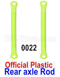 Wltoys 12428 Rear axle Rod(2pcs) Parts-Official Plastic, 12428-0022