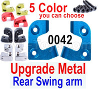 Wltoys 12428 Upgrade Parts-Metal Positioning piece for the Rear Swing arm(2pcs), 12428-0042, Wltoys 12428 Upgrade Parts