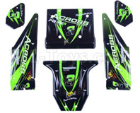 Wltoys 12428 Body shell cover and Left and Right Tail wing Parts, 12428-0059,Wltoys 12428 Parts
