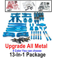 Wltoys 12428 Upgrade ALL Metal Kit B. ALL 13-In-1 Package. 4 Color you can choose. Wltoys 12428 1/12 Parts,Wltoys 12428 RC Car Parts