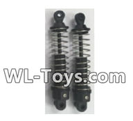 Wltoys 18428 Front Shock Absorber(2pcs)-Short,Wltoys 18428 RC Car Spare Parts Replacement Accessories,1:18 Scale 4wd,2.4G 18428 rc racing car Parts,On Road Drift Racing Truck Car Parts