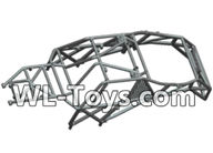 Wltoys 18428 Car skeleton components,Car frame unit-Black,Wltoys 18428 RC Car Spare Parts Replacement Accessories,1:18 Scale 4wd,2.4G 18428 rc racing car Parts,On Road Drift Racing Truck Car Parts