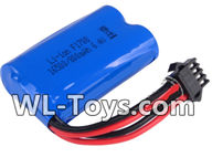 Wltoys 18428 Lipo Battery Upgrade 6.4v 800mah Battery(1pcs),Wltoys 18428 RC Car Spare Parts Replacement Accessories,1:18 Scale 4wd,2.4G 18428 rc racing car Parts,On Road Drift Racing Truck Car Parts