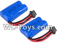 Wltoys 18428 Lipo Battery,6.4v 800mah Battery(2pcs),Wltoys 18428 RC Car Spare Parts Replacement Accessories,1:18 Scale 4wd,2.4G 18428 rc racing car Parts,On Road Drift Racing Truck Car Parts