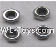 Wltoys 18428 Spare Parts-80-04 A929-95 M3 lock nut group(4pcs),Wltoys 18428 RC Car Spare Parts Replacement Accessories,1:18 Scale 4wd,2.4G 18428 rc racing car Parts,On Road Drift Racing Truck Car Parts