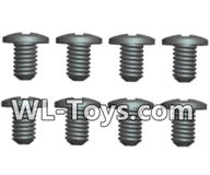 Wltoys 18428 Phillips pan head screws-ST1.7X4PB(8pcs),Wltoys 18428 RC Car Spare Parts Replacement Accessories,1:18 Scale 4wd,2.4G 18428 rc racing car Parts,On Road Drift Racing Truck Car Parts