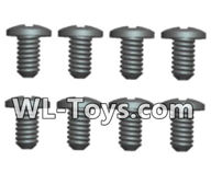 Wltoys 18428 Phillips Round head screws-ST2X5PB(8pcs),Wltoys 18428 RC Car Spare Parts Replacement Accessories,1:18 Scale 4wd,2.4G 18428 rc racing car Parts,On Road Drift Racing Truck Car Parts