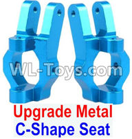 JJRC Q46 Upgrade Metal C-Shape Seat Parts(2pcs)-Blue,JJRC Q46 Parts,jjrc q46 speedrunner Parts,JJRC Q46 1/12 Parts