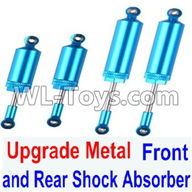 JJRC Q46 Upgrade Metal Front and Rear Shock Absorber Parts(Total 4pcs),JJRC Q46 Parts,jjrc q46 speedrunner Parts,JJRC Q46 1/12 Parts