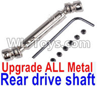 JJRC Q46 0024 -0025 Upgrade Metal Rear drive shaft assembly-Silver,JJRC Q46 Parts,jjrc q46 speedrunner Parts,JJRC Q46 1/12 Parts