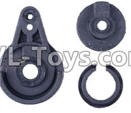 JJRC Q46 Steering gear buffer A,B & Servo Swing Arm,JJRC Q46 Parts,jjrc q46 speedrunner Parts,JJRC Q46 1/12 Parts