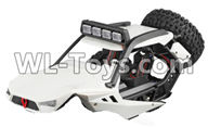 JJRC Q46 Whole car shell unit(Include the car shell,car frame,Spare tire,light frame etc.),JJRC Q46 Parts,jjrc q46 speedrunner Parts,JJRC Q46 1/12 Parts