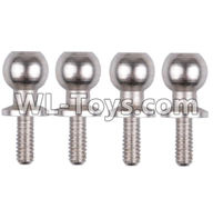 JJRC Q46 Ball head screw(M4.8X11.5)-4PCS,JJRC Q46 Parts,jjrc q46 speedrunner Parts,JJRC Q46 1/12 Parts