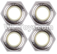 JJRC Q46 M4 Anti loose nut(4PCS),JJRC Q46 Parts,jjrc q46 speedrunner Parts,JJRC Q46 1/12 Parts