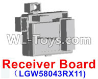 Wltoys 12429.1151 Official Receiver board,Circuit board,Wltoys 12429 RC Car Spare Parts Replacement Accessories,1:12 Scale 4wd,2.4G 12429 RC Racing car Parts,On Road Drift Racing Truck Car Parts
