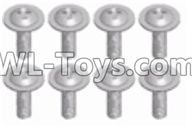 JJRC Q46 Cross round head with Media- M2.5X16-PWM-W7(8pcs),JJRC Q46 Parts,jjrc q46 speedrunner Parts,JJRC Q46 1/12 Parts