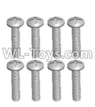 JJRC Q46 screws Parts-Cross recessed pan head screws(8PCS)-M2.5X14 PM,JJRC Q46 Parts,jjrc q46 speedrunner Parts,JJRC Q46 1/12 Parts