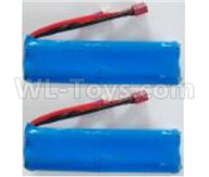 Wltoys 12628 RC Batteries,7.4V 3000mAh 15C Battery-136X37X19mm(2pcs)-10402.0884,Wltoys 12628 RC Car Spare Parts Replacement Accessories,1:12 Scale 6wd,2.4G 12628 rc racing car Parts