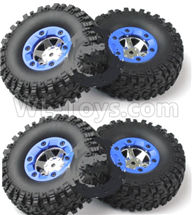 Wltoys 12628 12428-B.0814+0815 Whole Left and Right Wheel unit(4pcs),Wltoys 12628 RC Car Spare Parts Replacement Accessories,1:12 Scale 6wd,2.4G 12628 rc racing car Parts