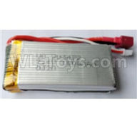 Wltoys 12628 LiPo Battery,7.4V 1800mAh 20C Battery(1pcs)-80mmx35mmx18mm-T shap plug-L959-P-01,Wltoys 12628 RC Car Spare Parts Replacement Accessories,1:12 Scale 6wd,2.4G 12628 rc racing car Parts