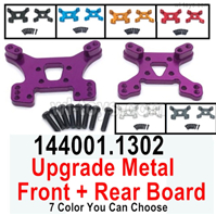Wltoys 144001 Upgrade Metal Front Shock absorber board-7 Color you can choose,Wltoys 144001 1/14 Parts,Wltoys 144001 RC Car Parts