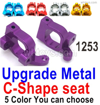 Wltoys 144001 Upgrade Metal C-Shape seat,Door-Shape Seat-2pcs-4 Color you can choose,Wltoys 144001 1/14 Parts,Wltoys 144001 RC Car Parts