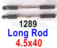 Wltoys 14401 Parts-Long rod assembly(2pcs)-4.5x40-14401.1289,Wltoys 14401 1/14 Parts,Wltoys 14401 RC Car Parts