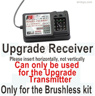 Wltoys 144001 Upgrade Brushless Receiver board. Can be used together with the Upgrade Brushless Transmitter For the Brushless system.