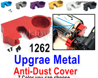 Wltoys 144002 Upgrade Parts Metal Anti-Dust Cover.1262. Total 7 color you can choose.Wltoys 144002 1/14 Parts, Wltoys 44002 RC Car Parts.