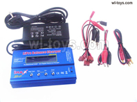Wltoys 144002 Upgrade Parts B6 Balance charger and Power Charger unit.It can charge 2S 7.4v or 3S 11.1V Battery.Wltoys 144002 1/14 Parts, Wltoys 44002 RC Car Parts.