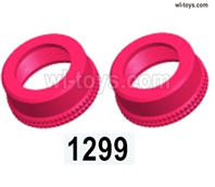 Wltoys 144002 Parts-Shock absorber cap assembly.2pcs.16X7.2mm.144001.1299.Wltoys 144002 1/14 Parts, Wltoys 44002 RC Car Parts.