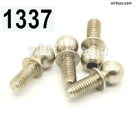 Wltoys 144002 screws Parts-Ball head screws.4pcs.4.9X13.6mm.144001.1337.Wltoys 144002 1/14 Parts, Wltoys 44002 RC Car Parts.