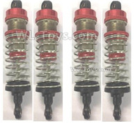 Wltoys 144010 Shock Absorber. 144001.1316, Total 4pcs. 2pcs Front + 2pcs Rear.  It Can be used for the Front or Rear.Wltoys 144010 1/14 Parts,Wltoys 144010 RC Car Parts