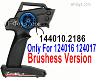 Wltoys 144010 Upgrade Brushless Transmitter. 144010.2186.It can only be used For the 124016 144010 144009 144010 Brushless system.