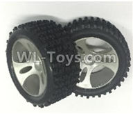 Wltoys 18401 Whole wheel unit-0896-(Include the Wheel hub,tire lether)-2 set.jpg,Wltoys 18401 RC Crawler Car Spare Parts Replacement Accessories,1:18 18401 6wd rc rock racing car Parts,On Road Drift Racing Truck Car Parts