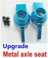 Wltoys 184012 Parts-12-02 A949-07 Upgrade Metal axle seat-Blue,Wltoys 184012 Rc Racing Car Truck Spare Parts,High speed Wltoys 184012 1:18 Scale 4wd,2.4G Spare Parts Accessories,F1 184012 On Road Drift Racing Truck Car Parts