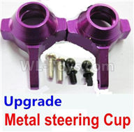 Wltoys 184012 Parts-12-05 A949-07 Upgrade Metal steering Cup-Purple,Wltoys 184012 Rc Racing Car Truck Spare Parts,High speed Wltoys 184012 1:18 Scale 4wd,2.4G Spare Parts Accessories,F1 184012 On Road Drift Racing Truck Car Parts