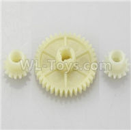 Wltoys 184012 Parts-18-02 A949-24 Official Reduction gear with 2 small gear,Wltoys 184012 Rc Racing Car Truck Spare Parts,High speed Wltoys 184012 1:18 Scale 4wd,2.4G Spare Parts Accessories,F1 184012 On Road Drift Racing Truck Car Parts