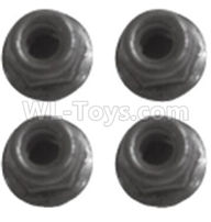 Wltoys 184012 Parts-48 K939-43 M2.5 Locknut(4pcs),Wltoys 184012 Rc Racing Car Truck Spare Parts,High speed Wltoys 184012 1:18 Scale 4wd,2.4G Spare Parts Accessories,F1 184012 On Road Drift Racing Truck Car Parts