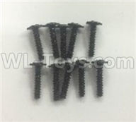 Wltoys 184012 Parts-53-01 184012.0892 Round head screw with media(10pcs)-ST2.5X12PWB-W6,Wltoys 184012 Rc Racing Car Truck Spare Parts,High speed Wltoys 184012 1:18 Scale 4wd,2.4G Spare Parts Accessories,F1 184012 On Road Drift Racing Truck Car Parts