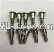 Wltoys 18402 Round Head self tapping Step screws(M2.5x8.7)-10pcs,Wltoys 18402 RC Crawler Car Spare Parts Replacement Accessories,1:18 18402 4wd rc rock racing car Parts,On Road Drift Racing Truck Car Parts