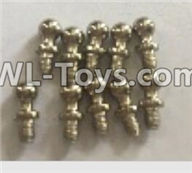 Wltoys 18403 K929-14 Ball head screws(4X9.4)-10pcs,Wltoys 18403 RC Crawler Car Spare Parts Replacement Accessories,1:18 18403 4wd rc rock racing car Parts,On Road Drift Racing Truck Car Parts