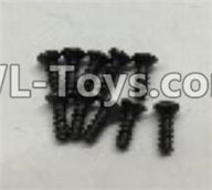 Wltoys 18403 A949-47 Countersunk self tapping screws(M2x16)-10pcs,Wltoys 18403 RC Crawler Car Spare Parts Replacement Accessories,1:18 18403 4wd rc rock racing car Parts,On Road Drift Racing Truck Car Parts