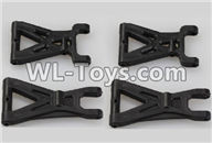 Wltoys 18404 Spare 03 A959-02 Front and Rear Swing arm,Suspension Arm(Total 4pcs),Wltoys 18404 RC Crawler Car Spare Parts Replacement Accessories,1:18 18404 4wd RC rock racing car Parts,On Road Drift Racing Truck Car Parts