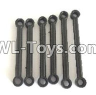 Wltoys 18404 Front and Upper Rod(2pcs) & Steering Rod(2pcs) & Rear and Upper Rod(2pcs) ,Wltoys 18404 RC Crawler Car Spare Parts Replacement Accessories,1:18 18404 4wd RC rock racing car Parts,On Road Drift Racing Truck Car Parts